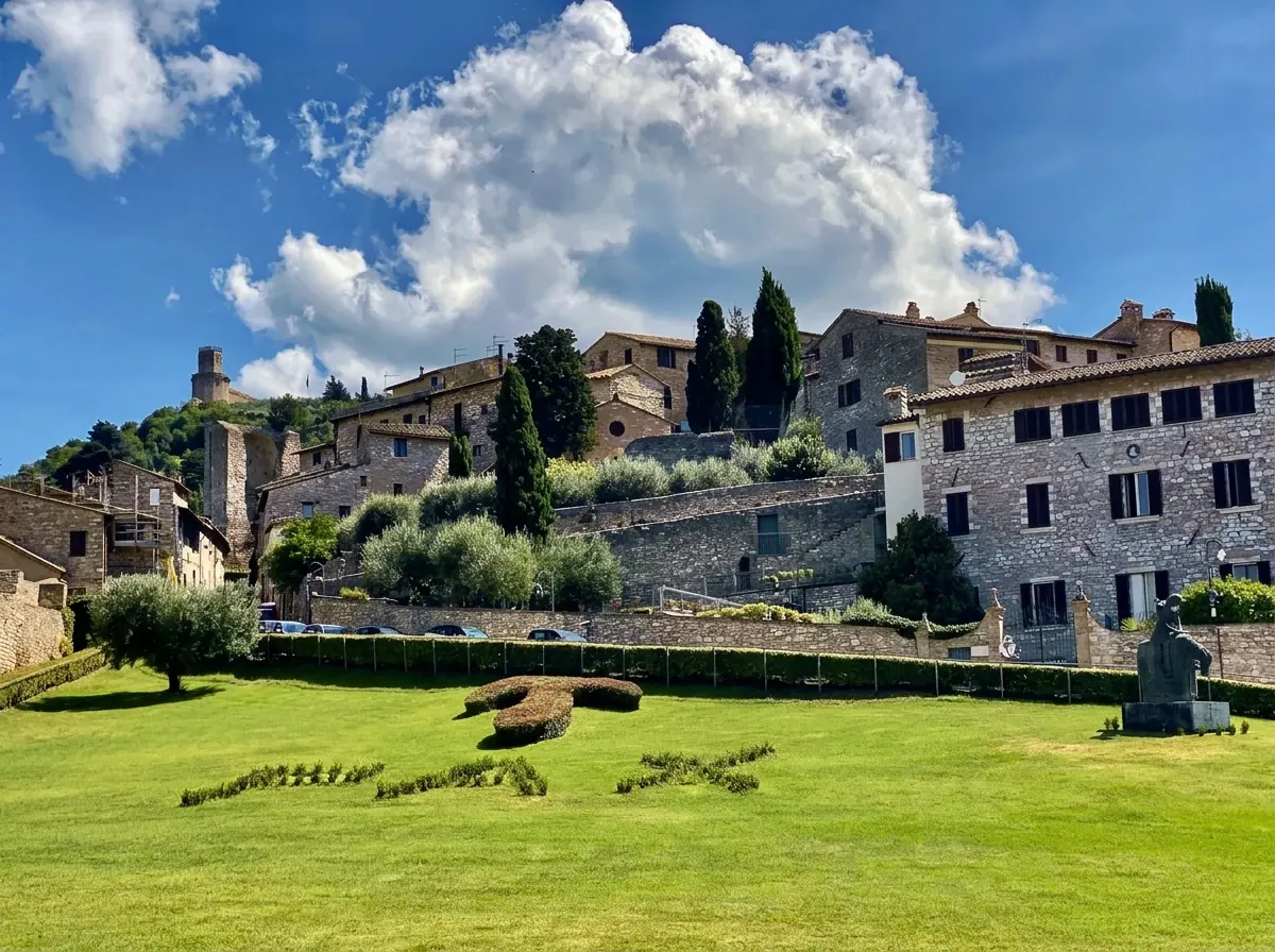 Hill towns & olive groves